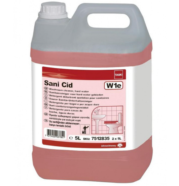 Sani Cid Taski - detergent concentrat grupuri sanitare  5 L